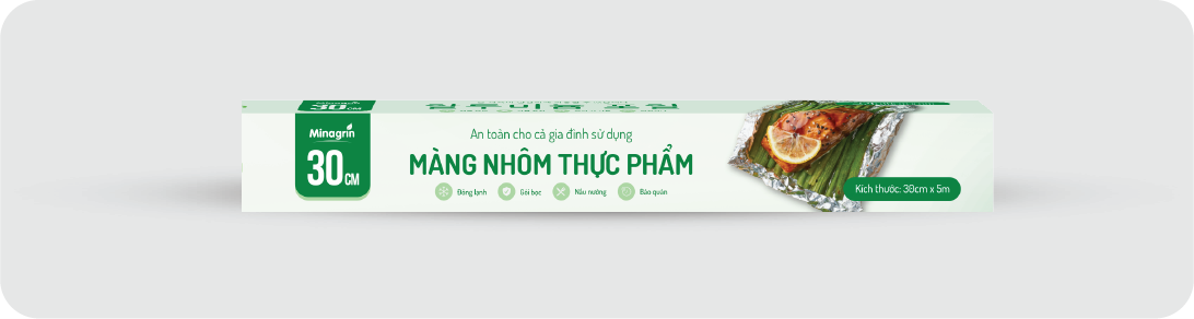 Màng nhôm thực phẩm 30 x 5m