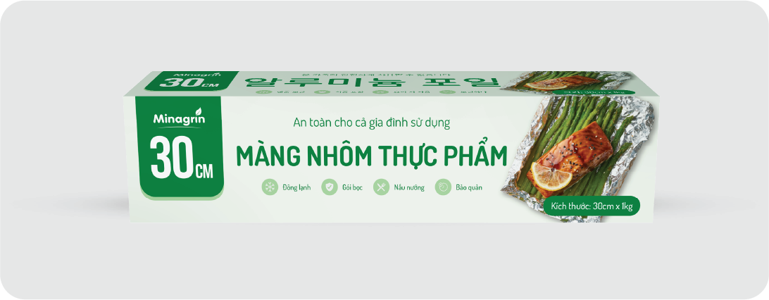 Màng nhôm thực phẩm 30 x 1kg