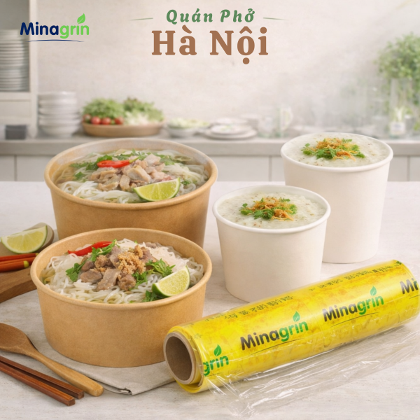 Tô giấy đựng được món gì? Bún, phở, cơm, cháo có phù hợp không?